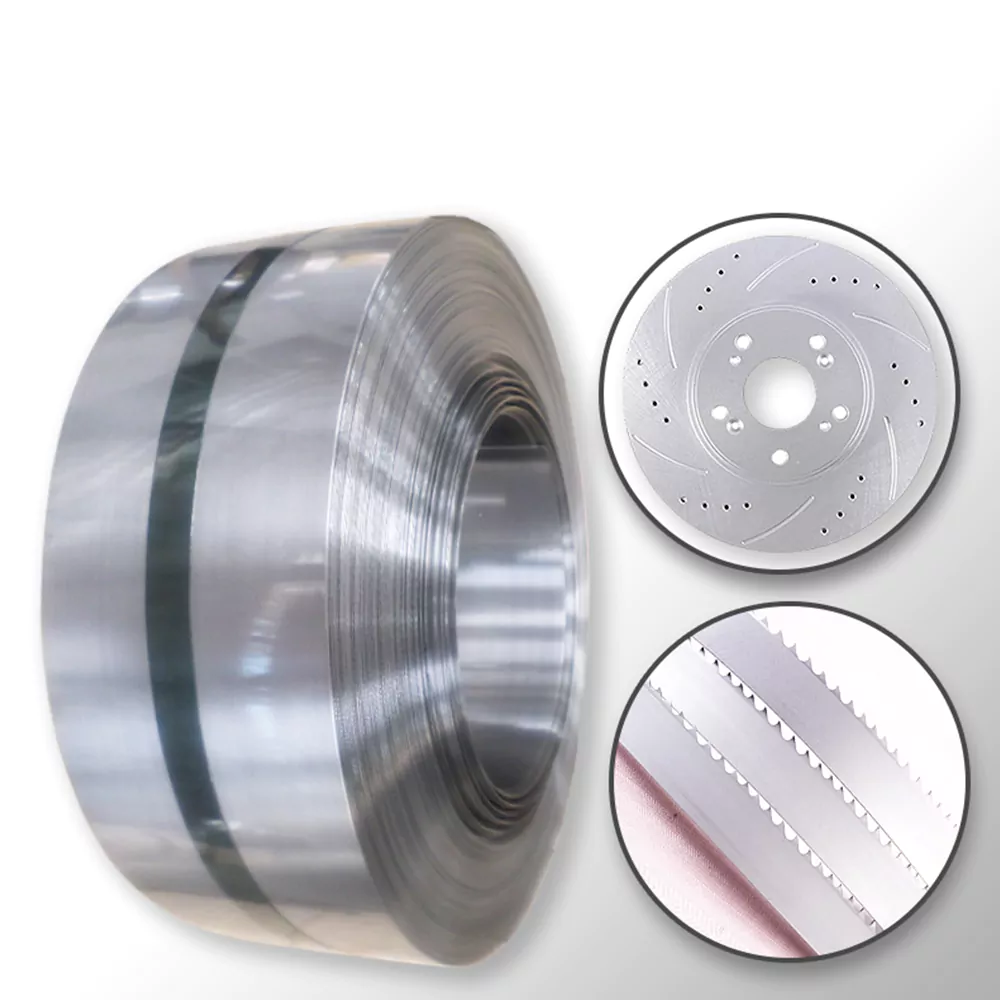 51Tira de resorte de acero templado y templado CrV4 para hoja de sierra