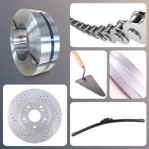 Steel belt for metal tools Plastering knife, circular saw blade steel