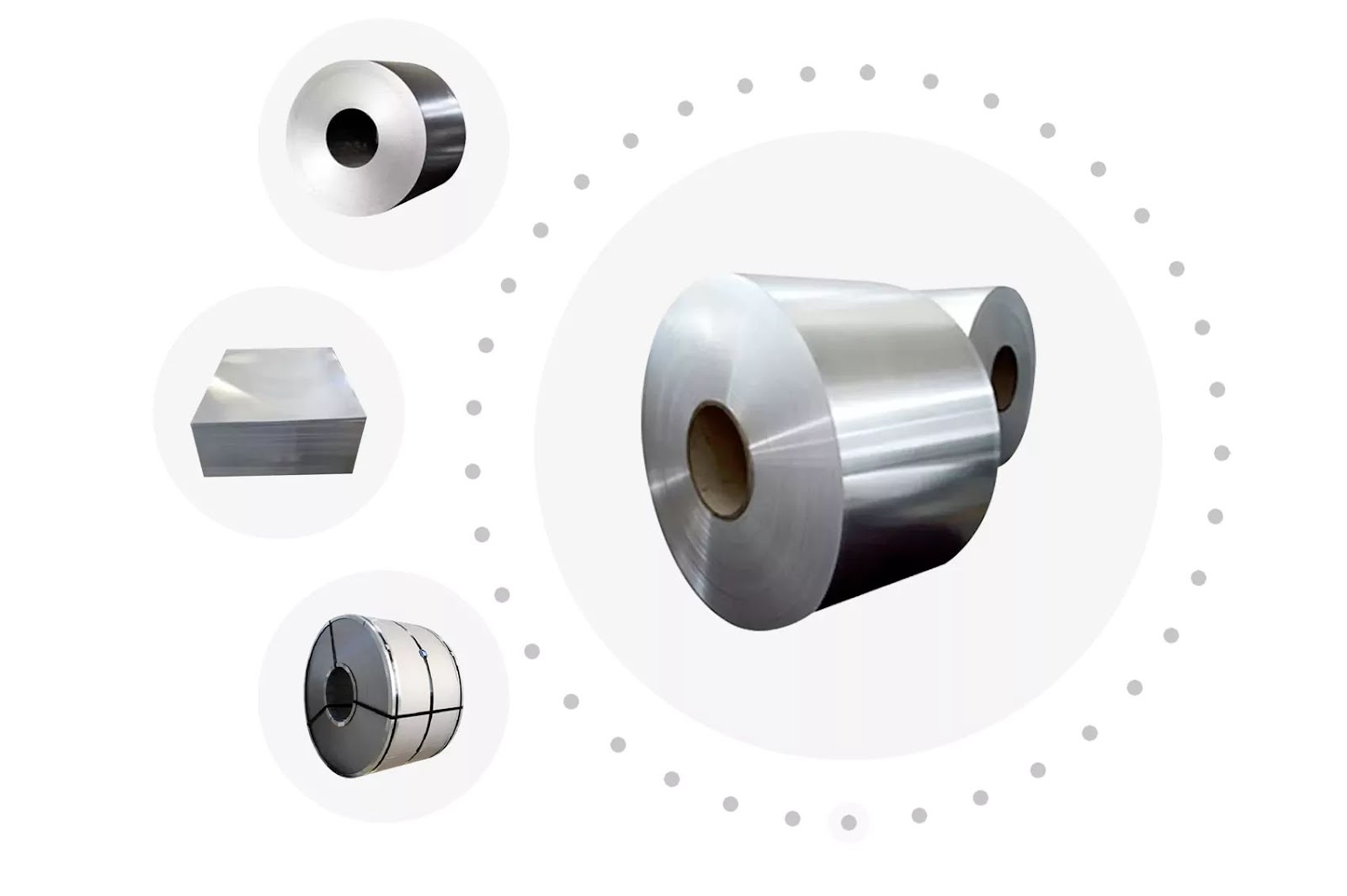 Tinplate product display Tinplate product display