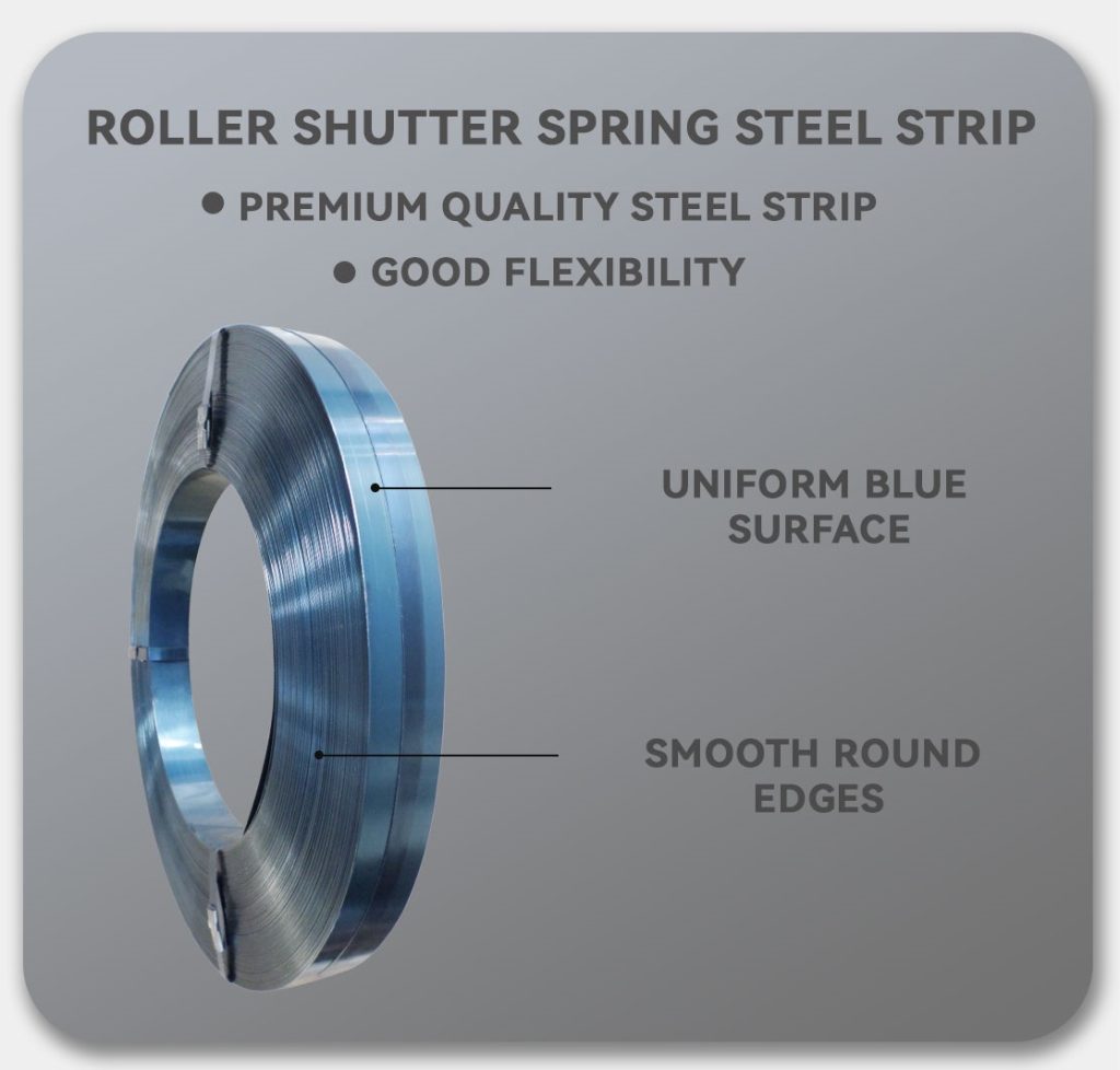 Puerta enrollable de acero