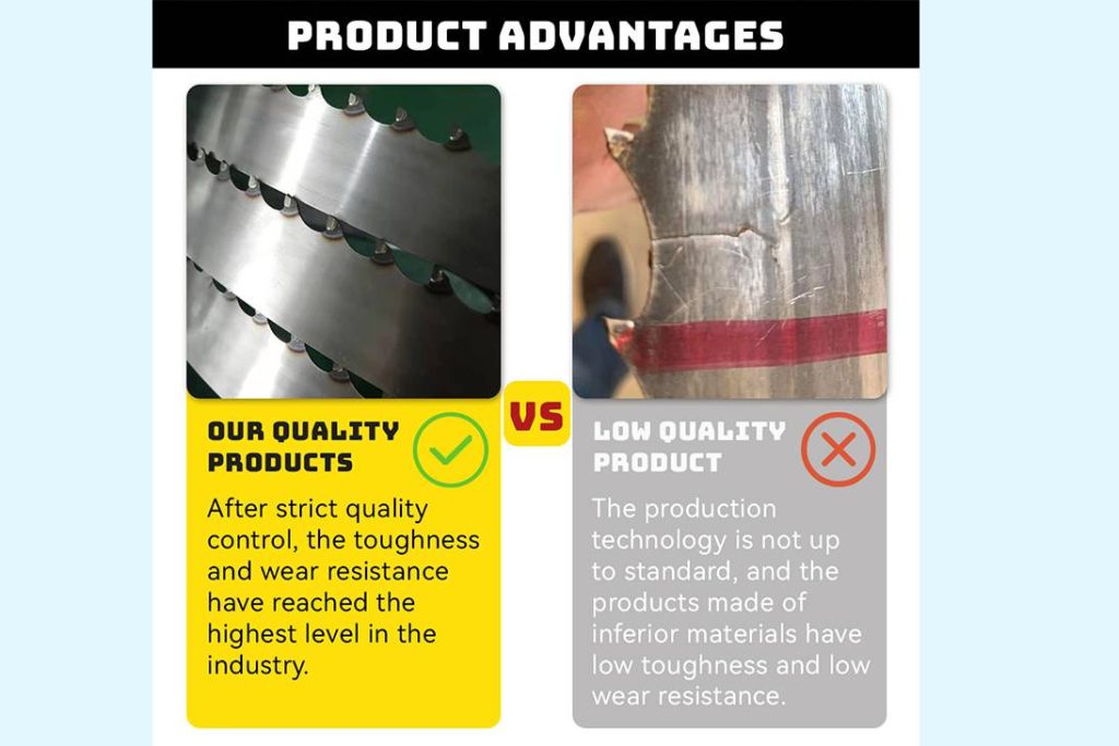 alloy steel band saw