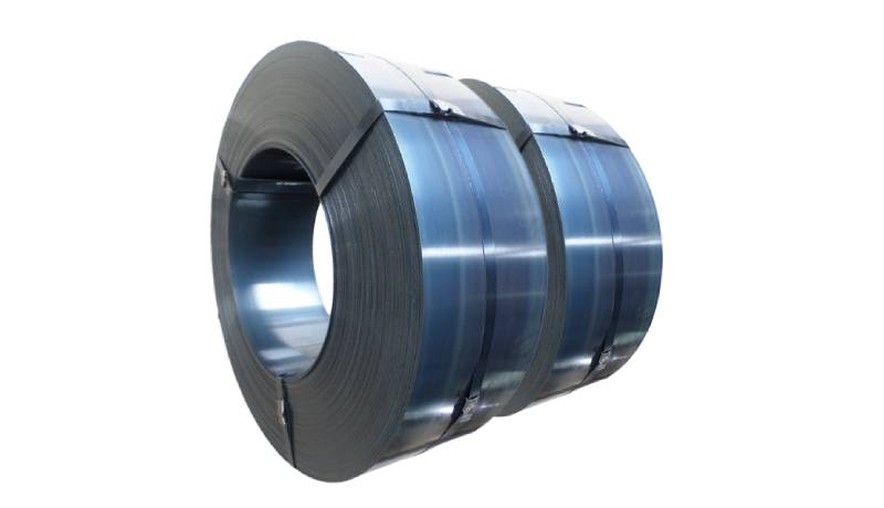 bobina de acero de resorte azul