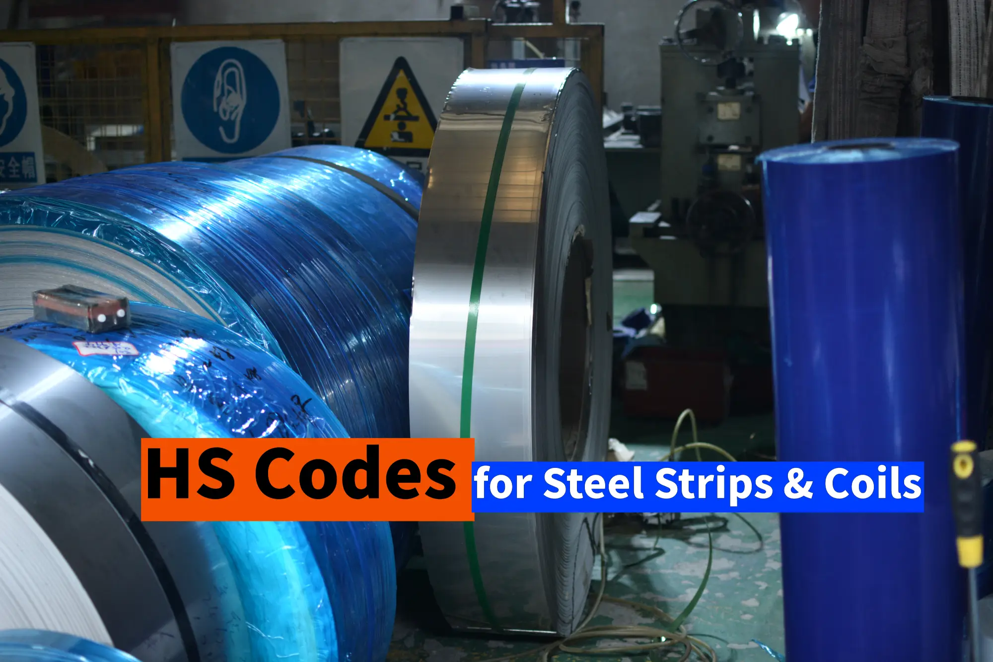 HS Codes for Steel Strips & Coil