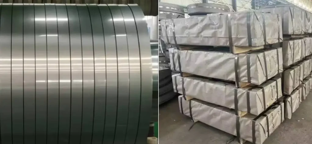 láminas de acero al silicio