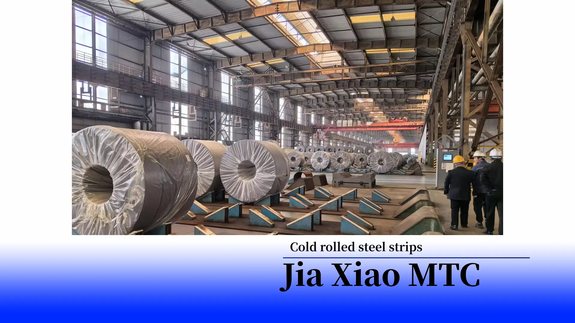 production process of cold rolled steel strips