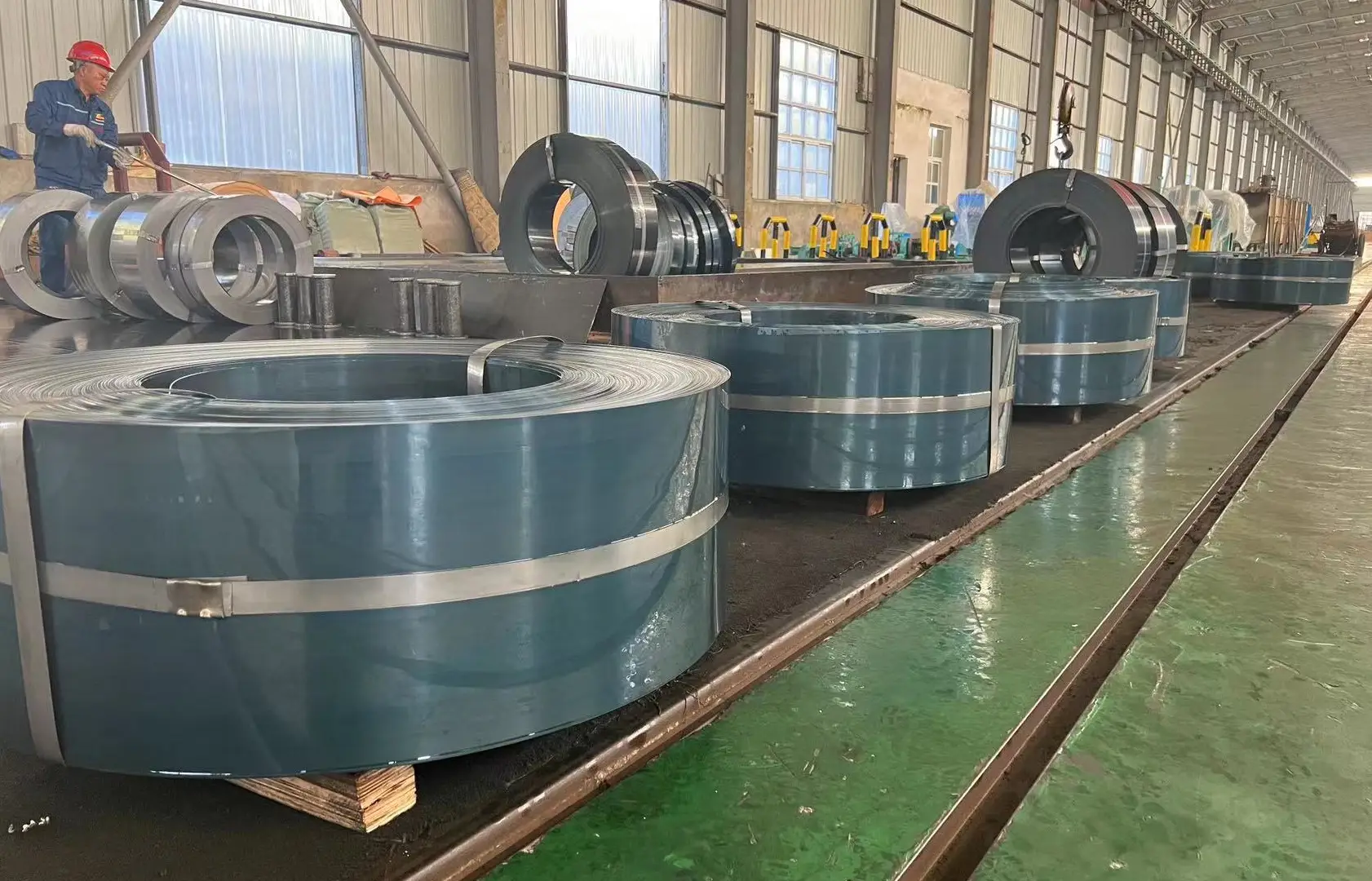 steel strip for rolling shutter springs