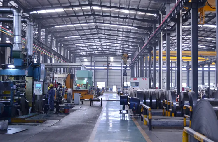 steel strip production