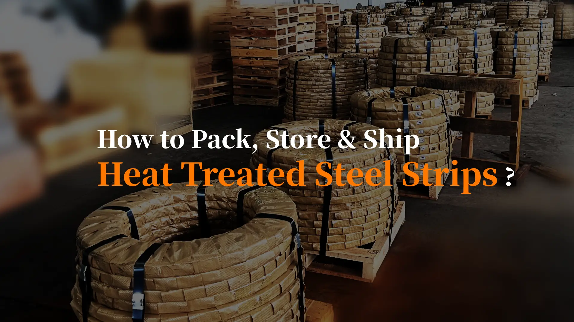 steel strip packaging