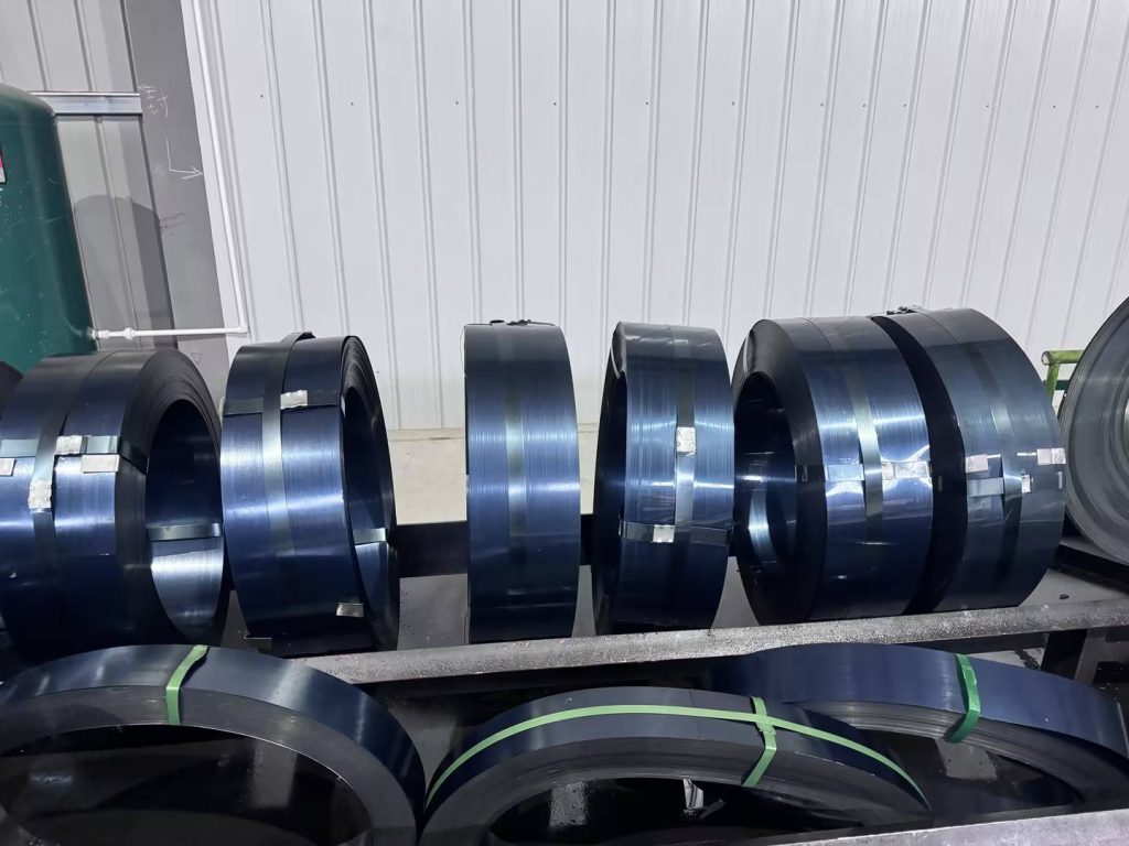 hardened & tempered steel strip